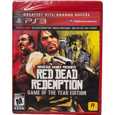 Rockstar Games Red Dead Redemption (Game of the Year Edition) (Import) (PS3) Rockstar Games Red Dead Redemption (Game of the Year Edition) (Import) (PS3)