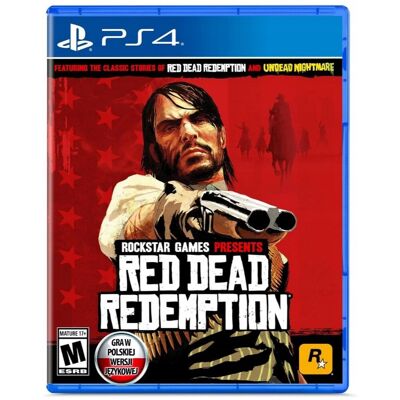 Rockstar Games Red Dead Redemption + Nightmare PS4 PS5 po Polsku NOWA Rockstar Games Red Dead Redemption + Nightmare PS4 PS5 po Polsku NOWA