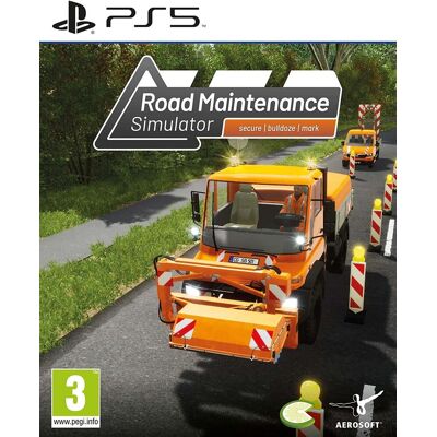 Aerosoft Road Maintenance Simulator, PS5 Aerosoft Road Maintenance Simulator, PS5