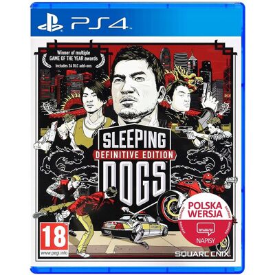 Square Enix Sleeping Dogs Definitive Edition PS4 PL PS5 Square Enix Sleeping Dogs Definitive Edition PS4 PL PS5