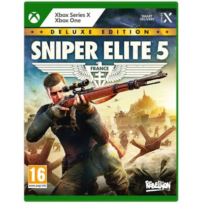 Rebellion Sniper Elite 5 Deluxe Edition, Xbox One, Xbox Series X Rebellion Sniper Elite 5 Deluxe Edition, Xbox One, Xbox Series X
