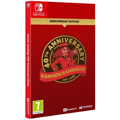 Maximum Games Switch Carmen Sandiego 40th Anniversary Edition Maximum Games Switch Carmen Sandiego 40th Anniversary Edition
