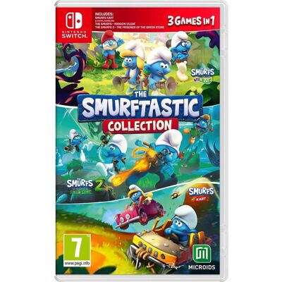 Microids Switch Smurftastic Collection 3 gry w 1 Microids Switch Smurftastic Collection 3 gry w 1