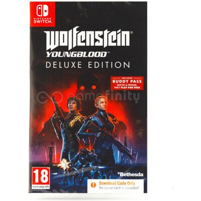 Bethesda Wolfenstein Youngblood Deluxe Edition KOD! (NSW) Bethesda Wolfenstein Youngblood Deluxe Edition KOD! (NSW)