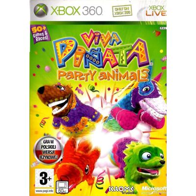 Microsoft XBOX 360 VIVA PINATA PARTY ANIMALS Po Polsku PL Microsoft XBOX 360 VIVA PINATA PARTY ANIMALS Po Polsku PL