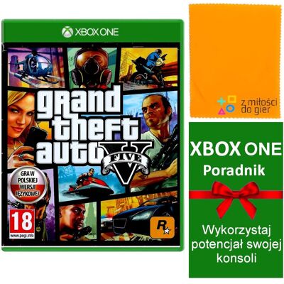 Microsoft XBOX ONE GTA V GRAND THEFT AUTO Po Polsku PL Microsoft XBOX ONE GTA V GRAND THEFT AUTO Po Polsku PL