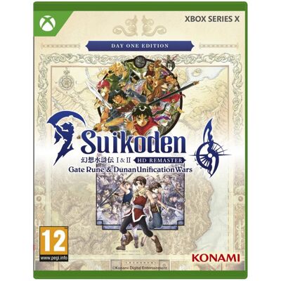 Konami XSX: Suikoden Iⅈ HD Remaster Gate Rune and Dunan Unification Wars Day One Edition Konami XSX: Suikoden Iⅈ HD Remaster Gate Rune and Dunan Unification Wars Day One Edition
