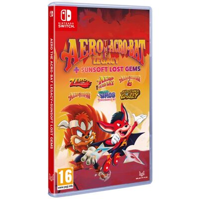 Inny producent Aero The Acro-Bat Legacy + Sunsoft Lost Gems /nintendo Switch Inny producent Aero The Acro-Bat Legacy + Sunsoft Lost Gems /nintendo Switch
