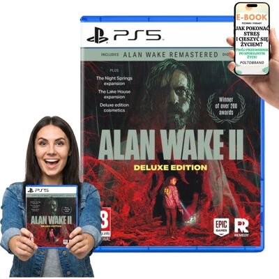 Epic Games Alan Wake 2 Deluxe PlayStation 5 Edycja Deluxe + E-BOOK-1 Epic Games Alan Wake 2 Deluxe PlayStation 5 Edycja Deluxe + E-BOOK-1