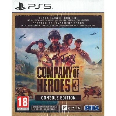 Sega Company Of Heroes 3 Console Launch Edition, Ps5 Sega Company Of Heroes 3 Console Launch Edition, Ps5