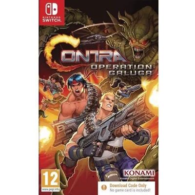 Konami Contra Operation Galuga (Ciab)-Gra-Switch Konami Contra Operation Galuga (Ciab)-Gra-Switch