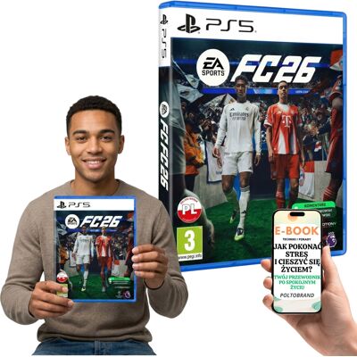 Electronic Arts EA Sports FC 26 PlayStation 5 Polski Dubbing + E-BOOK-1 Electronic Arts EA Sports FC 26 PlayStation 5 Polski Dubbing + E-BOOK-1