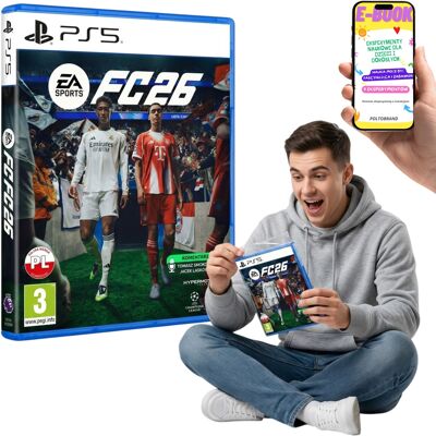Electronic Arts EA Sports FC 26 PS5 Gra Pudełkowa PL Dubbing + E-BOOK Electronic Arts EA Sports FC 26 PS5 Gra Pudełkowa PL Dubbing + E-BOOK