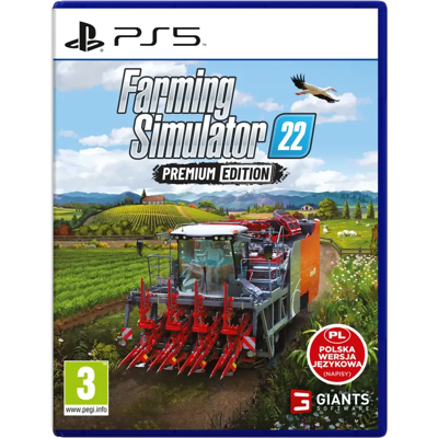 GIANTS Software Farming Simulator 22 - Premium Edition, Ps5 GIANTS Software Farming Simulator 22 - Premium Edition, Ps5