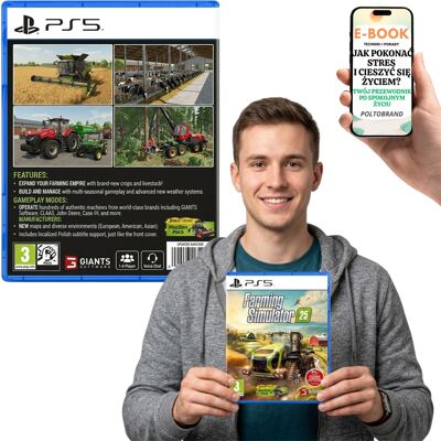 GIANTS Software Farming Simulator 25 PlayStation 5 Bonus DLC + E-BOOK-1 GIANTS Software Farming Simulator 25 PlayStation 5 Bonus DLC + E-BOOK-1