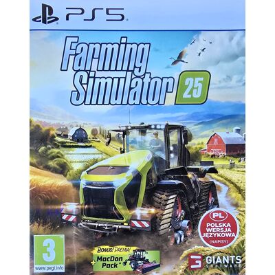 GIANTS Software Farming Simulator 25 Playstation 5 Ps5 GIANTS Software Farming Simulator 25 Playstation 5 Ps5