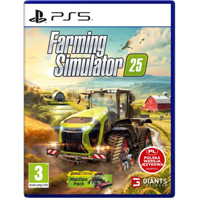GIANTS Software Farming Simulator 25, Ps5 Gra GIANTS Software Farming Simulator 25, Ps5 Gra