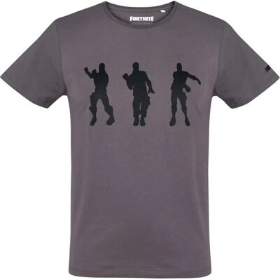Epic Games Fortnite T-Shirt Silhouettes Xl Dark Grey Epic Games Fortnite T-Shirt Silhouettes Xl Dark Grey