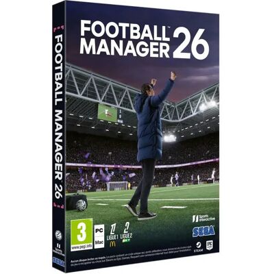 Gra Komputerowa Sega Football Manager 2026 Zarządzanie Drużyną 14x19x2 Cm Gra Komputerowa Sega Football Manager 2026 Zarządzanie Drużyną 14x19x2 Cm