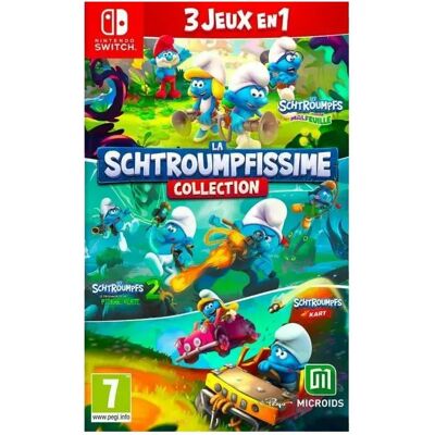 Gra Na Nintendo Switch Microids La Schtroumpfissime Collection 3 W 1 7+ Gra Na Nintendo Switch Microids La Schtroumpfissime Collection 3 W 1 7+