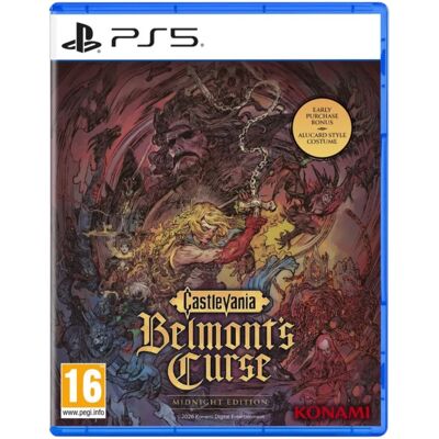 Konami Gra Ps5 Castlevania Belmont'S Curse Midnight Edition Konami Gra Ps5 Castlevania Belmont'S Curse Midnight Edition