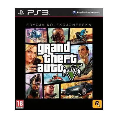 Rockstar Games,Rockstar Grand Theft Auto V - Edycja Kolekcjonerska, Ps3 Rockstar Games,Rockstar Grand Theft Auto V - Edycja Kolekcjonerska, Ps3
