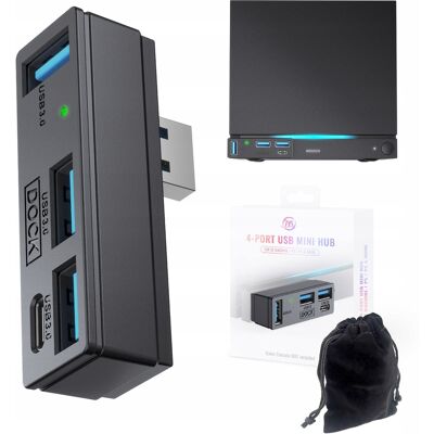 Hub Adapter Usb 3.0 4w1 3x Usb-a 1x Usb-c 5 Gb/s Do Ps5 / Pc Steam Machine / Jys-sdm007-v2 Hub Adapter Usb 3.0 4w1 3x Usb-a 1x Usb-c 5 Gb/s Do Ps5 / Pc Steam Machine / Jys-sdm007-v2