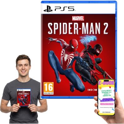 Insomniac Games Marvel'S Spider-Man 2 Ps5 Gra Pudełkowa Pl Dubbing + E-Book Insomniac Games Marvel'S Spider-Man 2 Ps5 Gra Pudełkowa Pl Dubbing + E-Book