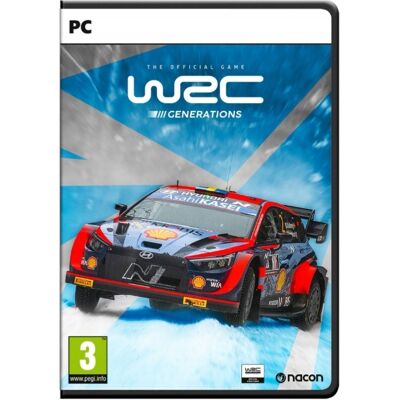 NACON Gra PC WRC GENERATIONS wyścigi kierowca wyścigowy rajdowiec NACON Gra PC WRC GENERATIONS wyścigi kierowca wyścigowy rajdowiec