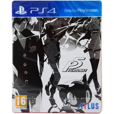 Atlus Persona 5 Steelbook Launch Edition, Ps4 Atlus Persona 5 Steelbook Launch Edition, Ps4