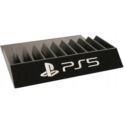 Inny producent Podstawka Stojak Na Gry - Na 10 Gier Do Ps5 Ps4 Ps3 - Czarny Inny producent Podstawka Stojak Na Gry - Na 10 Gier Do Ps5 Ps4 Ps3 - Czarny