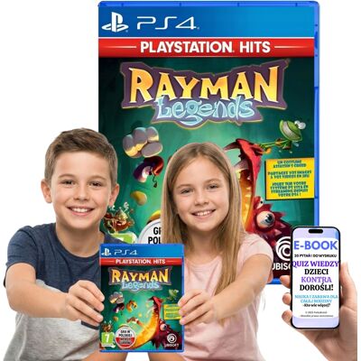 Ubisoft Rayman Legends Gra Akcji Platformowa Kooperacja PS4 PS5 +E-BOOK-2 Ubisoft Rayman Legends Gra Akcji Platformowa Kooperacja PS4 PS5 +E-BOOK-2