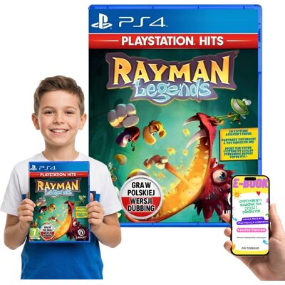 Ubisoft Rayman Legends PS4 PS5 Gra Platformowa Polski Dubbing +E-BOOK Ubisoft Rayman Legends PS4 PS5 Gra Platformowa Polski Dubbing +E-BOOK