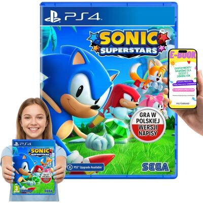 Sega Sonic Superstars PS4 PS5 Gra Platformowa Polskie Napisy +E-BOOK Sega Sonic Superstars PS4 PS5 Gra Platformowa Polskie Napisy +E-BOOK