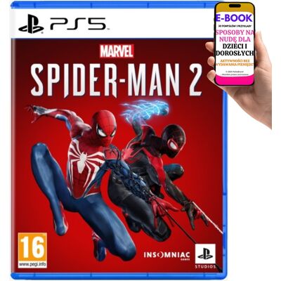 Insomniac Games Spider-Man 2 Na Ps5 Blu-Ray Na Prezent Dla Gracza + E-Book-3 Insomniac Games Spider-Man 2 Na Ps5 Blu-Ray Na Prezent Dla Gracza + E-Book-3
