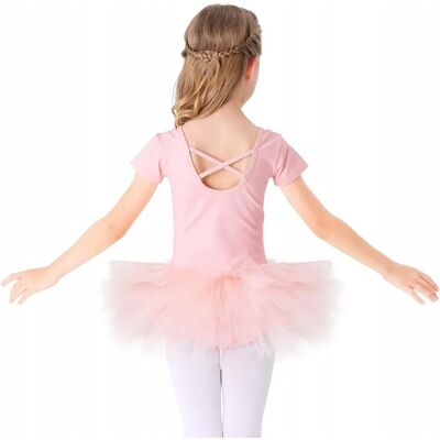 Inny producent Tutu Do Tańca Baletu Leotard Dla Dziewczynki Różowy Inny producent Tutu Do Tańca Baletu Leotard Dla Dziewczynki Różowy