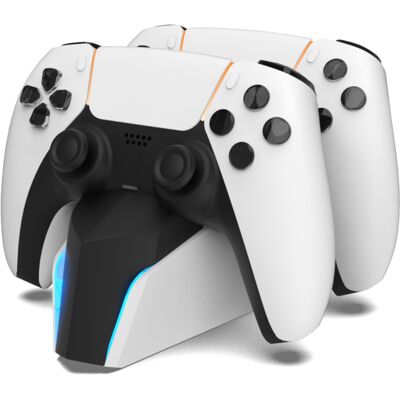 nieznany producent YAXO Ładowarka RAPID SHOT do padów DS PS5 Alpine White nieznany producent YAXO Ładowarka RAPID SHOT do padów DS PS5 Alpine White