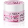 Claresa Soft&Easy,; Żel budujący, Milky Pink, 90g