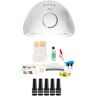 Zestaw do paznokci lampa UV/LED 48W lakiery manicure