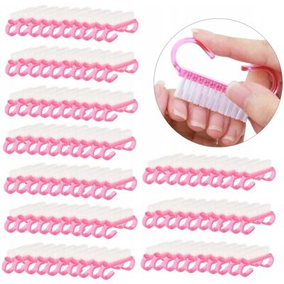 100X Szczoteczka Szczoteczki Do Paznokci Manicure Pyłu Duży Zestaw 100 sztuk 100X Szczoteczka Szczoteczki Do Paznokci Manicure Pyłu Duży Zestaw 100 sztuk