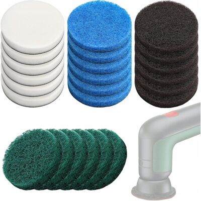 Inny producent 24 NASADKI GĄBKI DO BOSCH UNIVERSAL BRUSH SZCZOTKI DO CZYSZCZENIA ZESTAW Inny producent 24 NASADKI GĄBKI DO BOSCH UNIVERSAL BRUSH SZCZOTKI DO CZYSZCZENIA ZESTAW