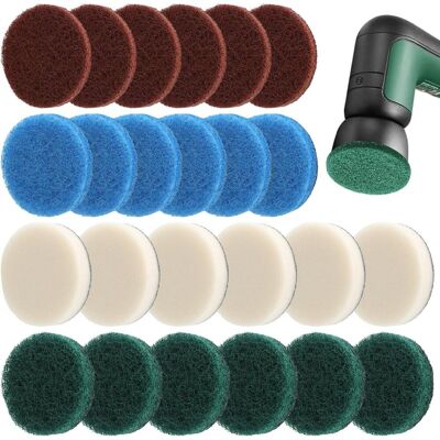 Inny producent 24 NASADKI GĄBKI DO BOSCH UNIVERSAL BRUSH SZCZOTKI DO CZYSZCZENIA ZESTAW Inny producent 24 NASADKI GĄBKI DO BOSCH UNIVERSAL BRUSH SZCZOTKI DO CZYSZCZENIA ZESTAW