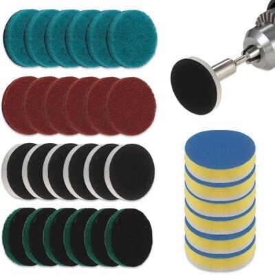 Inny producent 30x NASADKI GĄBKI DO BOSCH UNIVERSAL BRUSH SZCZOTKI DO CZYSZCZENIA ZESTAW Inny producent 30x NASADKI GĄBKI DO BOSCH UNIVERSAL BRUSH SZCZOTKI DO CZYSZCZENIA ZESTAW