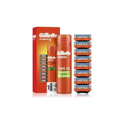 Zestaw do golenia Gillette Fusion5 Sensitive - Zestaw do golenia Zestaw do golenia Gillette Fusion5 Sensitive - Zestaw do golenia