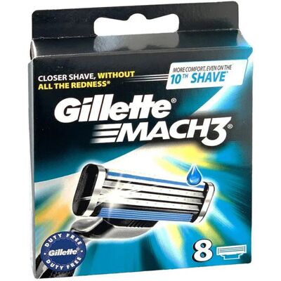 Gillette - MACH3 - 8-pak - Żetły do golenia Gillette - MACH3 - 8-pak - Żetły do golenia