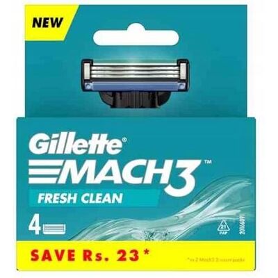 Gillette Mach3 Wkład 4szt. Gillette Mach3 Wkład 4szt.