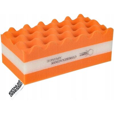 Inny producent Honey Combination Sponge Dwustronna Gąbka Do Mycia 17x9cm Inny producent Honey Combination Sponge Dwustronna Gąbka Do Mycia 17x9cm
