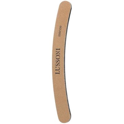Lussoni, dwustronny pilnik do paznokci banan 150/150, 50 szt. Lussoni, dwustronny pilnik do paznokci banan 150/150, 50 szt.