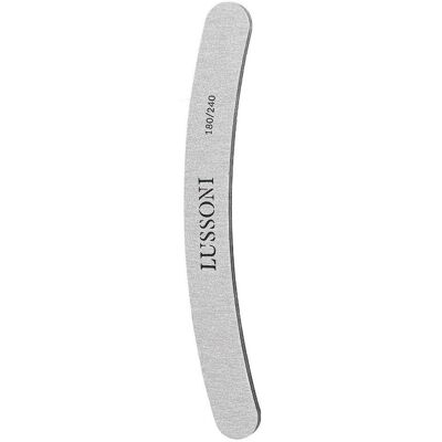 Lussoni, dwustronny pilnik do paznokci banan 180/240, 25 szt. Lussoni, dwustronny pilnik do paznokci banan 180/240, 25 szt.