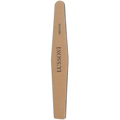 Lussoni, dwustronny pilnik do paznokci trapez 180/240, 50 szt. Lussoni, dwustronny pilnik do paznokci trapez 180/240, 50 szt.